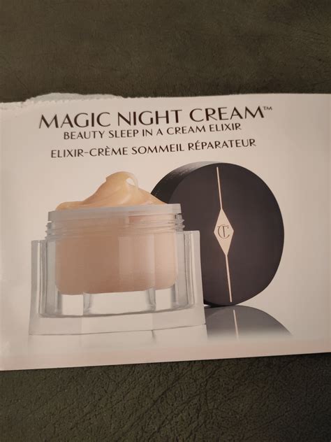 Charlotte magic night cream